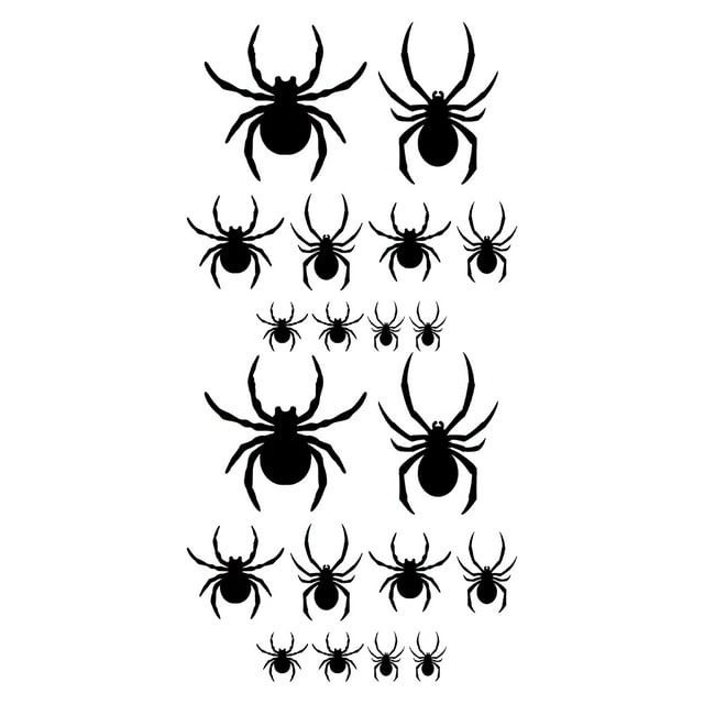 3D Design LED Decoration Halloween Lighted Decorative Wall Stickers Hanging Wall Luminous Glow Clings Halloween Decorations For Indoor Outdoor Bedroom Window