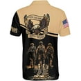thumbnail image 3 of Lotusprinthandmade Personalized Name Veteran US Veteran Men Polo Shirt (Lightweight) S-5XL Multicolor (2XL), 3 of 7