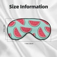 thumbnail image 4 of Uemuo Watermelon Pattern Sleep Eye Mask - Light Blocking Sleep Mask Blocking Out Light Perfectly, Soft and Comfortable Night Eye Mask, Eye Blinder, 4 of 7