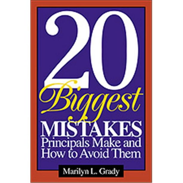 20 Plus Grandes Erreurs Que les Directeurs Font et Comment les Éviter&44; Livre de Poche