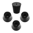 thumbnail image 5 of Uxcell 4pcs Rubber Feet Bumpers Pads with a metal washer Black 40x28x40mm, 5 of 5