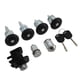thumbnail image 1 of Juego de llaves de cilindro de cerradura, funcionamiento suave, construcción metálica robusta 4119503 para TRANSIT MK6 2000 a 2006, 1 of 9