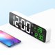 thumbnail image 3 of Reloj de pared digital grande, despertadores electrónicos para decoración del hogar del dormitorio, temporizador de cuenta ascendente y descendente, pantalla LCD grande con visualización de tiempo/ca, 3 of 5