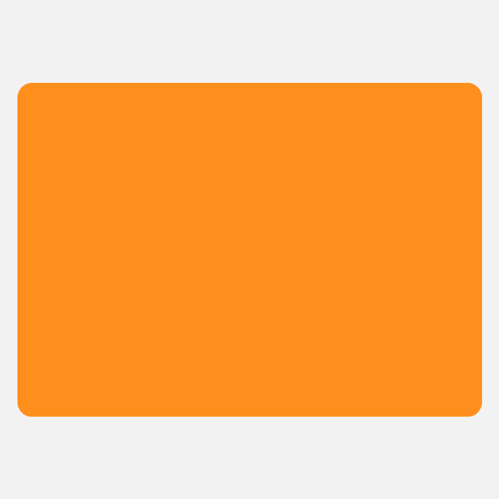 JAM Paper Standard Label Rolls, Rectangle, 2 7/8 x 4, Neon Orange, 125 Labels/Roll