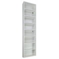 thumbnail image 2 of Ceres White Enamel On the Wall Spice Rack 55"h x 14"w x 3.5"d, 2 of 5