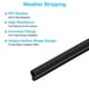 thumbnail image 3 of Uxcell 16.4Ft Cinta de Sellado para Puertas, TPE 9/32" Diámetro Tira de Sellado, Negra, 3 of 6