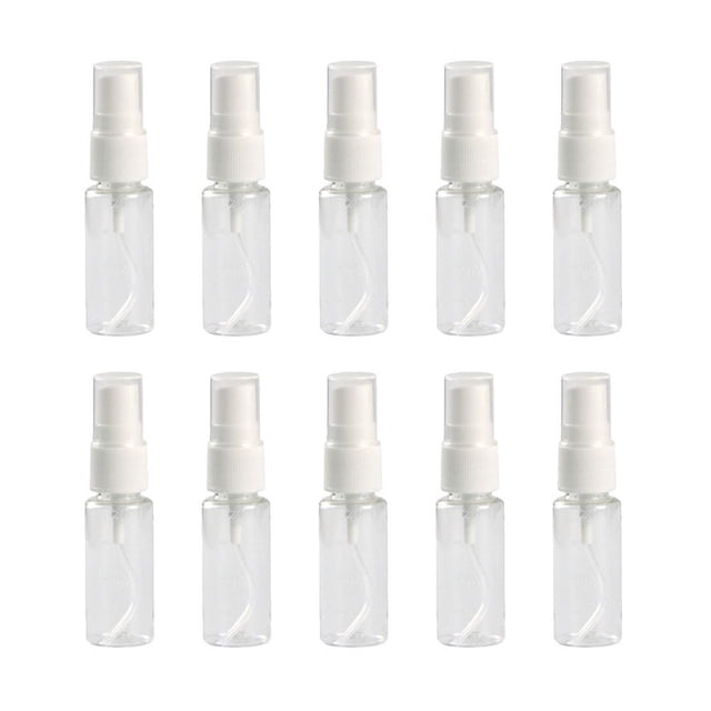20pcs 20ml Portable Mini Plastic Small Empty Spray Bottle for Make Up and Skin Care Refillable Travel Use