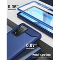 thumbnail image 2 of Clayco Samsung Galaxy Note 20 Ultra Case, [Xenon Series] Full-Body Rugged Case with Built-in 3D Curved Screen Protector for Galaxy Note 20 Ultra (2020 Release) (Blue), 2 of 7