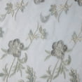 thumbnail image 2 of Zelouf Lilah Floral Embroidery Mesh  , Sewing, DIY, Crafts Fabric by the Yard, Dark Sage, 1 Yard, 2 of 3