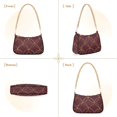 thumbnail image 7 of FORMRS Womens Shoulder Bag with Chain Strap Clutch Purse Cute Tote Handbag, Circular Gold Pattern, 7 of 7