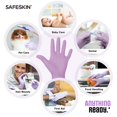 thumbnail image 2 of Guantes desechables de nitrilo SAFESKIN, paquete de 200 unidades, tamaño mediano, 2 of 5