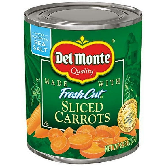 Fresh Cut Sliced Carrots, 8.5-Oz. Can