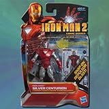Iron Man 2 Comic Series Iron Man Silver Centurion 4 Action Figure #34
