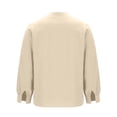 thumbnail image 5 of Neewe Womens Long Sleeve Shirts Casual Summer Fashion Ladie Tops Loose Fit Spring Lightweight Clothes Beach Vacation, 5 of 5