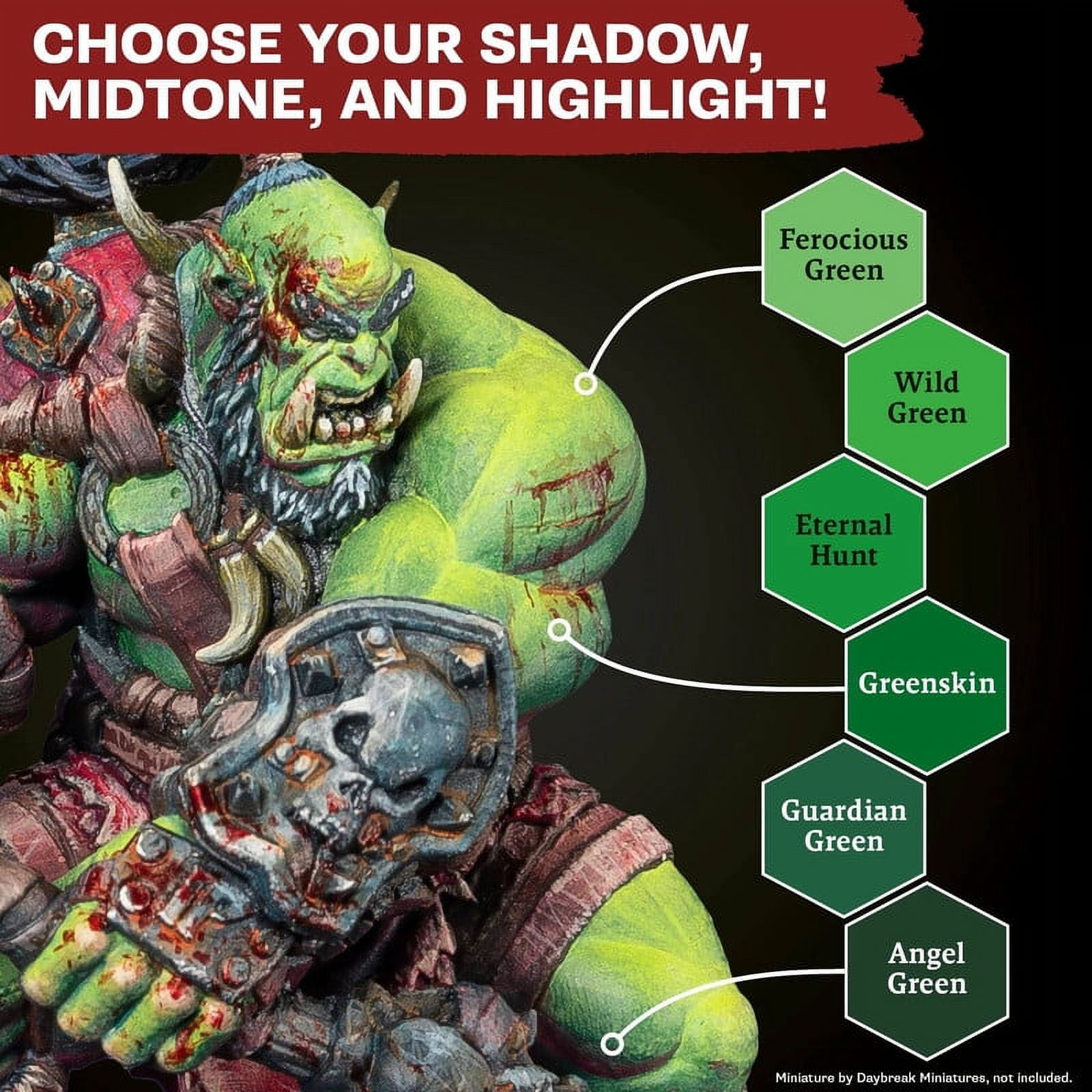 The Army Painter Warpaints Fanatic Flexible Triad: Ruddy Browns - Model Paint Set for Miniatures