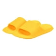 thumbnail image 2 of newwalpole Sandals For Kids Girls Pillow House Slippers Non-Slip Super Soft Quick Drying Shower Cushioned Slides Bathroom Thick Sole Sandals Indoor Outdoor Slippers Yellow for 13, 2 of 4