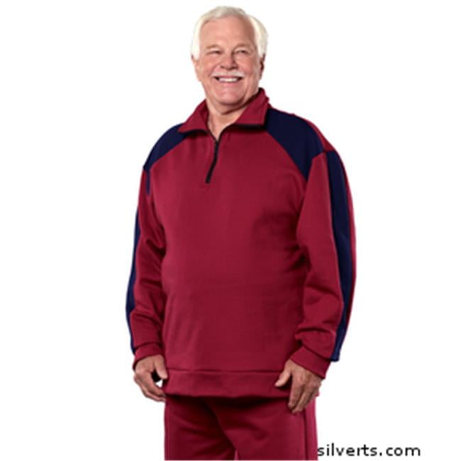 burgundy sweatsuit mens