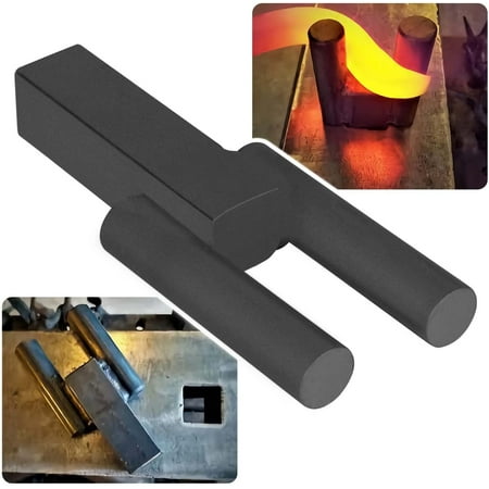 

1 Inch Blacksmith Hardy Anvil Tool Hardy Turning Bending Forging Scrolling Twisting Tool Blacksmith Anvil Bending Fork