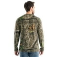 thumbnail image 3 of Mossy Oak Men's Long Sleeve Scent Control Hunting Camouflage T-Shirt, Mossy Oak Country Roots, S, 3 of 11