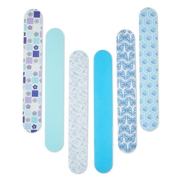 Equate Mini Nail Files, 6 Count