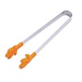 thumbnail image 1 of Bewildely Mini silicona de acero inoxidable para cocina, barbacoa, comida, ensalada, hielo, Clip antideslizante Cocina y Comedor naranja, 1 of 6