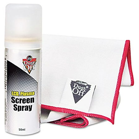 Dust-Off - Laptop Computer Cleaning Kit 50ml Spray/microfiber
