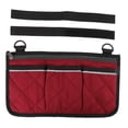 thumbnail image 2 of Wheelchair Side Bag, Multifunctional Large Capacity Wheelchair Pouch Bag Waterproof Polyester Multi Pocket Design Wheelchair Side Pocket for Outdoor Mobile Chair, 2 of 7