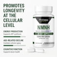 thumbnail image 6 of Uthpeak NMNH NAD Supplement 250mg - Recommended Dose for Healthy Aging, a Memory Focus Supplement for Cognitive Function Support (60 Capsules) - Alternative to NR, NAD, Quercetin and Fisetin, 6 of 7