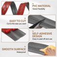 thumbnail image 4 of Uxcell Protector 2.4"x19.7 ft Self Adhesive Guard Dark Gray for Wall Table Floor, 4 of 5