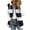 Black, variant on Womens Fuzzy Fleece Vest Cozy Sleeveless Winter Warm Vests with Pocket Zip Up Hooded Waistcoat Outerwear Olive Green