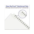thumbnail image 5 of Preprinted Legal Exhibit Side Tab Index Dividers Avery Style, 25-Tab, 1 to 25, 11 x 8.5, White, 1 Set, 5 of 7