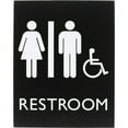 thumbnail image 4 of Lorell, LLR02664, Restroom Sign, 1 Each, Black, 4 of 4