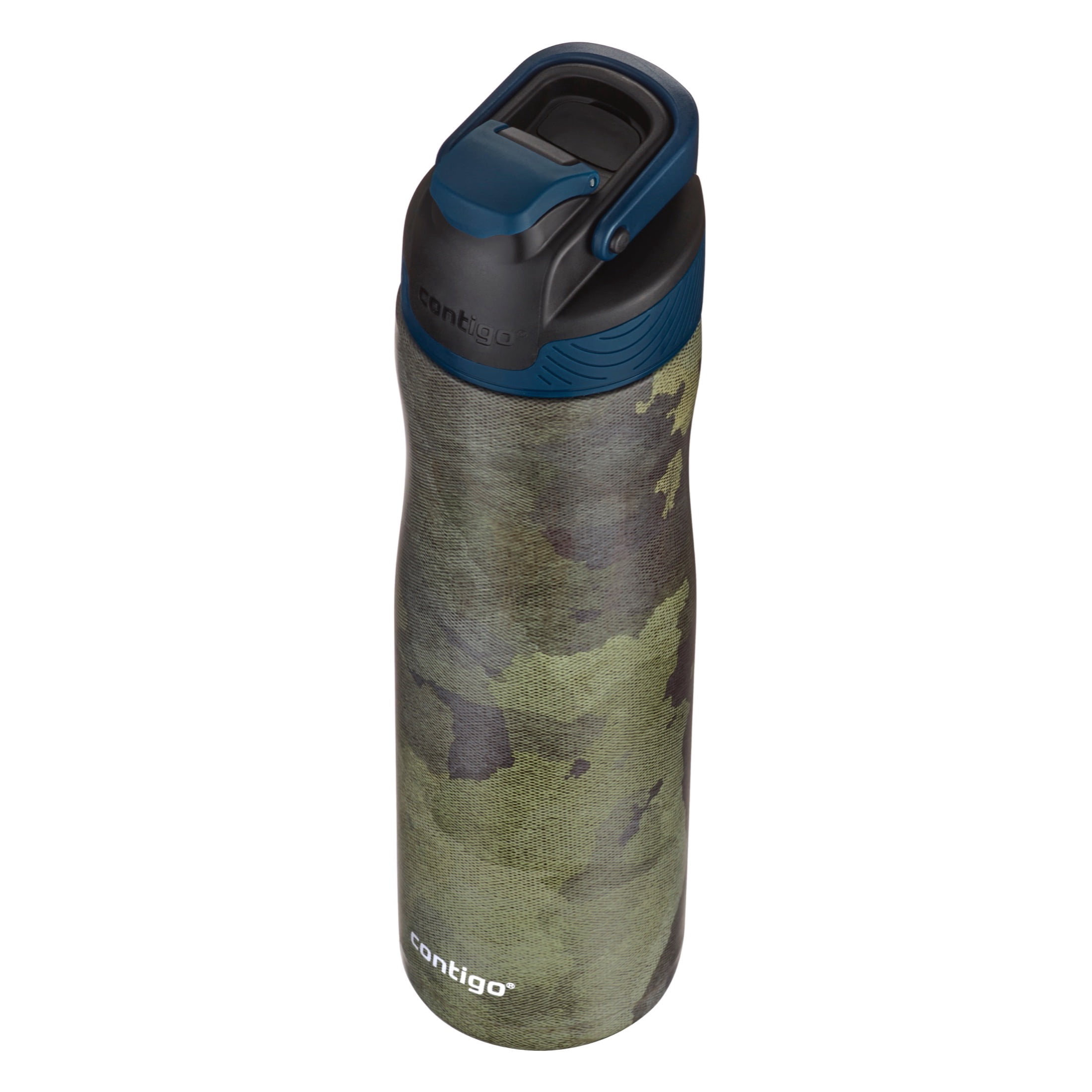 Contigo Cortland Chill Stainless Steel Water Bottle with AUTOSEAL Lid Textured Camo, 24 fl oz.