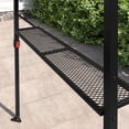 thumbnail image 7 of 8×5 FT Pop Up Grill Gazebo, Outdoor Grill Canopy with Vented Roof & Side Shelves, Large Portable Canopy for Outdoor Barbecue, Backyard, Patio, Easy Set up, 7 of 7