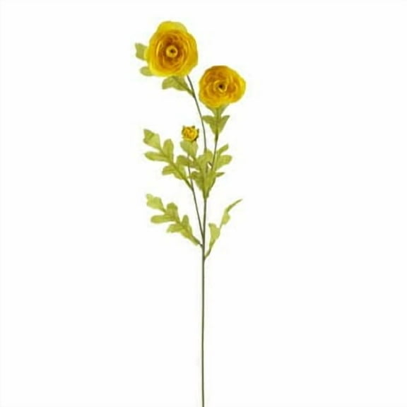 18 Pack: Yellow Ranunculus Spray by Ashland