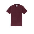 thumbnail image 5 of Port & Co Adult Male Men Plain Short Sleeves T-Shirt Athletic Mar 4X-Large, 5 of 6
