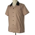 thumbnail image 2 of Rockabilly Shirt Plus Size Short Sleeves Workshirts, 2 of 6