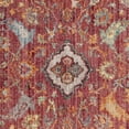 thumbnail image 6 of SAFAVIEH Bristol Xzavier Traditional Polyester Area Rug, Rose/Light Grey, 5'1" x 7'6", 6 of 6