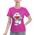 thumbnail image 1 of Women's Basic Short Sleeve T-Shirt Doraemon, 1 of 6