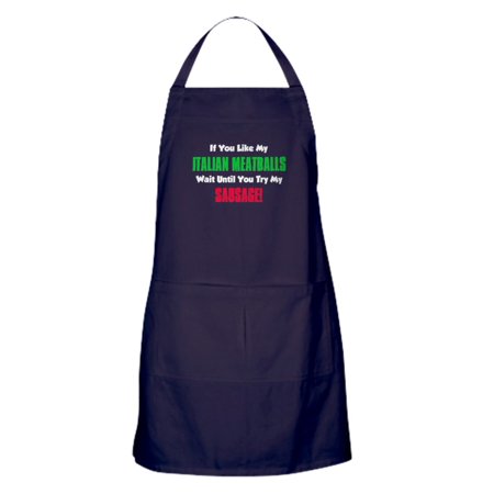- CafePress - Italian Meatballs And Sausage - Kitchen Apron with Pockets, Grilling Apron, Baking Apron