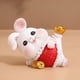 thumbnail image 5 of Bunny Desktop Ornament 2023 Chinese Rabbit New Year Table Ornament Coins for New Year A, 5 of 5