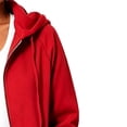 thumbnail image 4 of yillto Womens Oversized Sweatshirt Long Jacket Zip up Tunics Fall Trendy Baggy Jackets with Pockets, 4 of 5