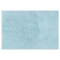 thumbnail image 1 of Alfombrillas de baño REGALWOVEN, suaves y esponjosas, tapetes antideslizantes de microfibra extra gruesos, azules, 20" x 32", 1 of 6