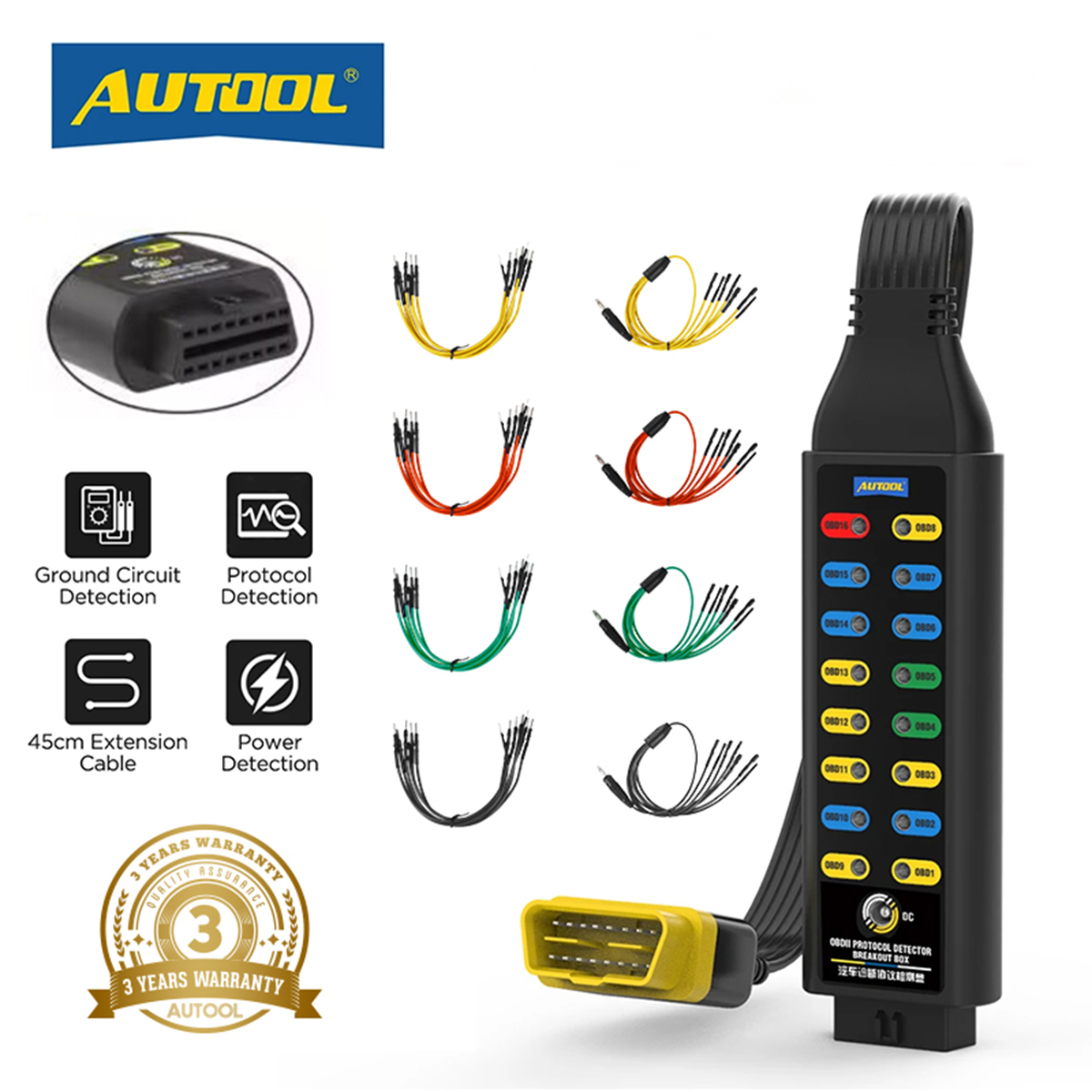 OBD2 Scanner Auto Diagnosegerät - Lesen & Lösen Von Motorfehlercodes Für Alle Fahrzeuge