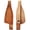 Tan Leather, variant on Horse Western Adult Tooled Dark Brown Leather Replacement Saddle Fenders 5256DB