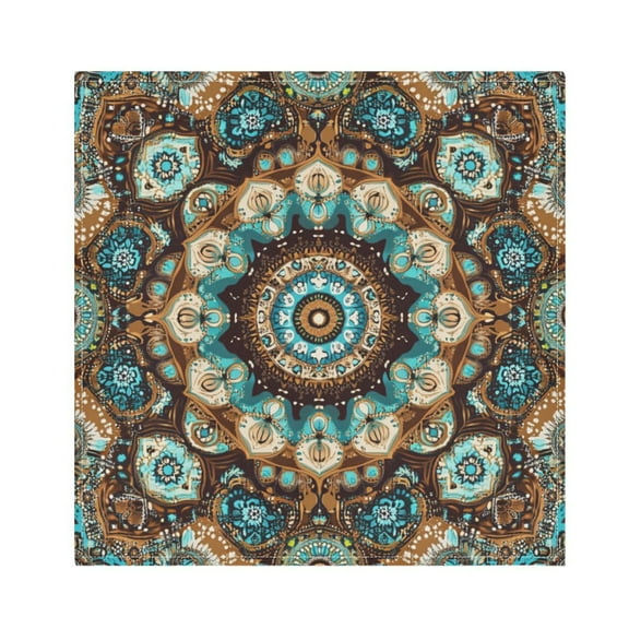 Qxltty Traditional Boho Pattern Napkins 20×20in Perfect for Parties Dinners Weddings Cocktail Housewarming Cloth Napkins Set of 6