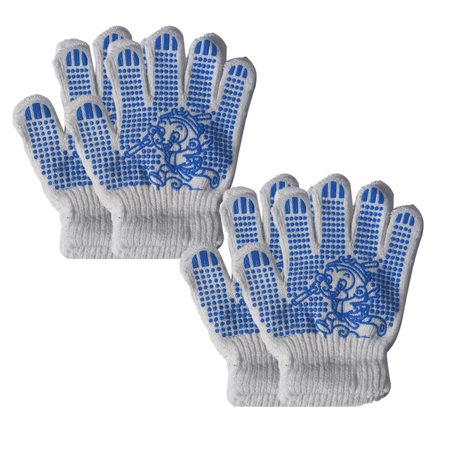 2 pares de guantes de jardinería para niños: guantes dispensadores de jardinería al aire libre tira y afloja para agricultura