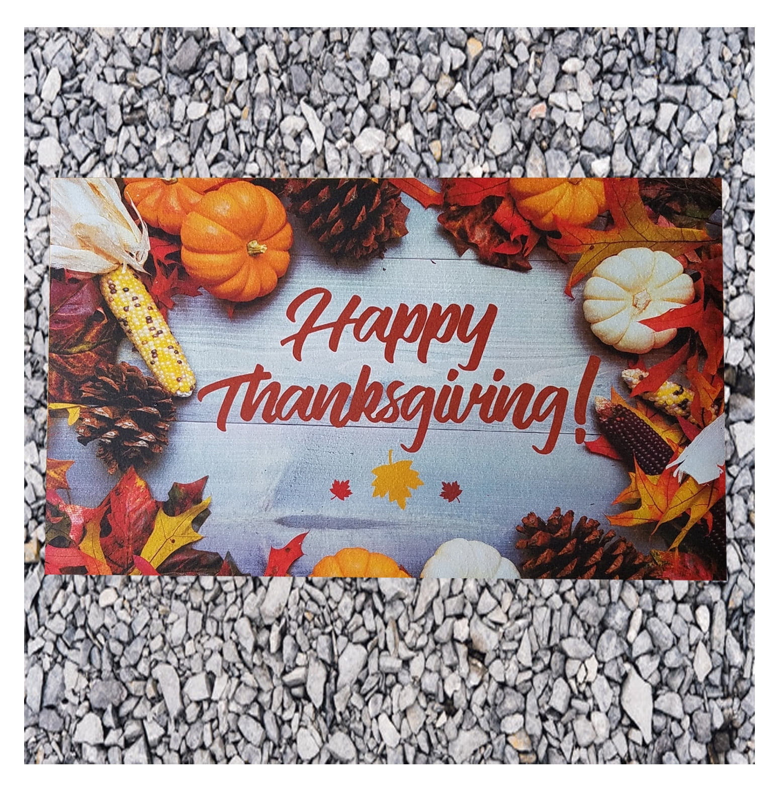 Sports Licensing Thanksgiving Outdoor Doormats, 18" x 30", Eco-Friendly Porch Entryway