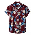 thumbnail image 1 of Camisas Hawaianas Hombre Manga Corta Moda Casual Casey Kevin, 1 of 8