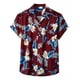 thumbnail image 1 of Camisas Hawaianas Hombre Manga Corta Moda Casual Casey Kevin, 1 of 8